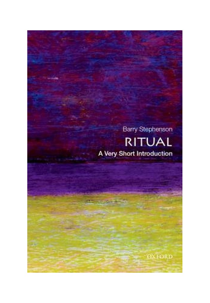 Ritual: A Very Short Introduction