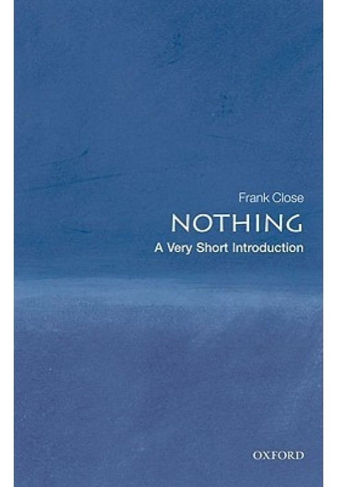 Nothing: A Very Short Introduction