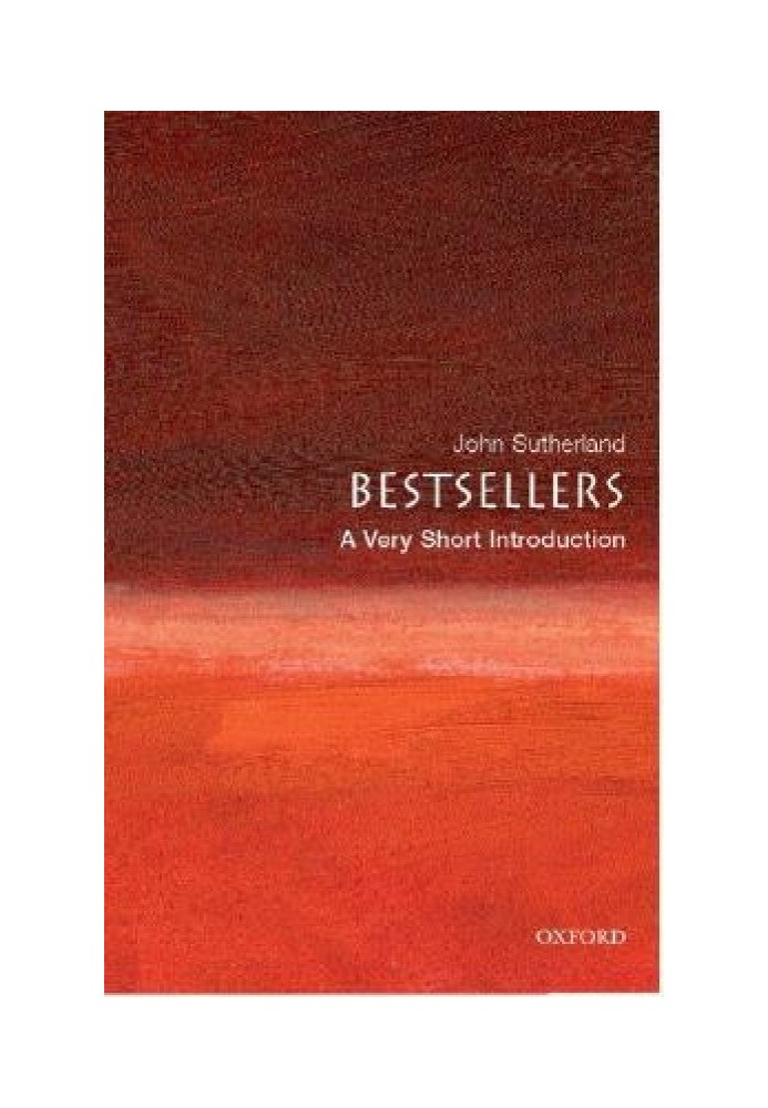 Bestsellers: A Very Short Introduction