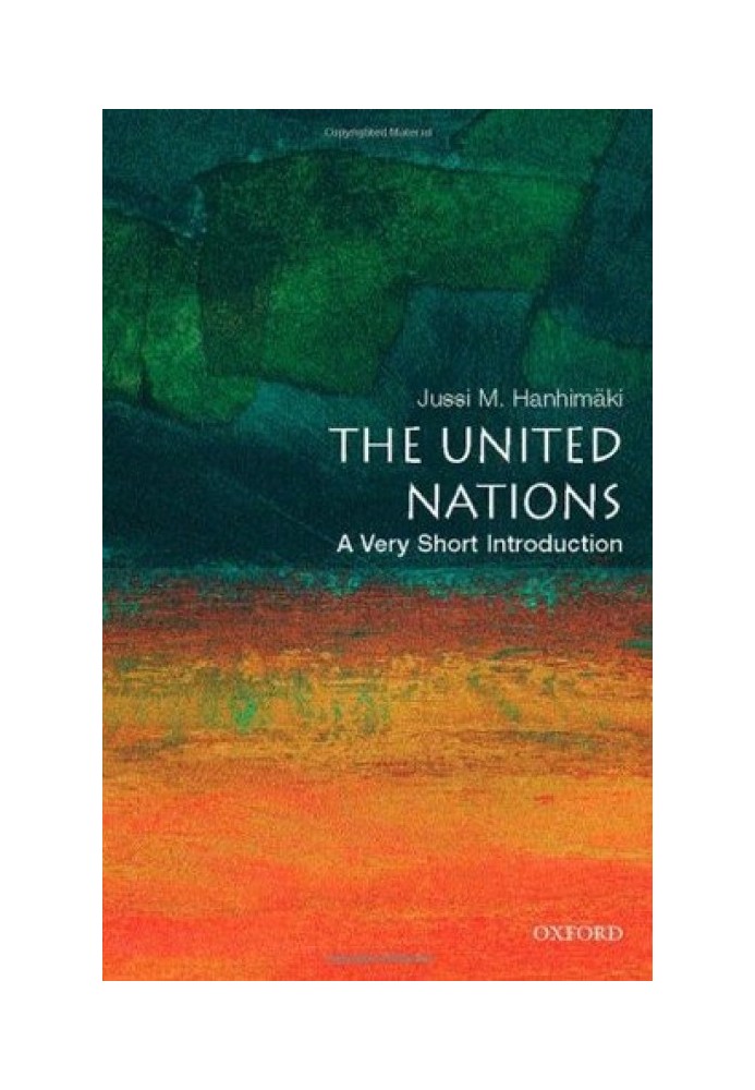 The United Nations: A Very Short Introduction