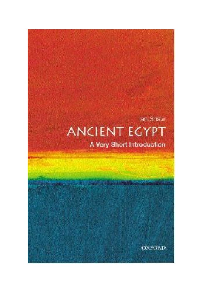 Ancient Egypt: A Very Short Introduction