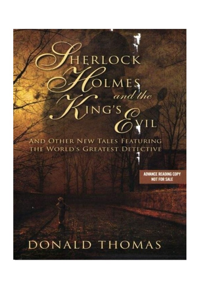 Sherlock Holmes and the King’s Evil