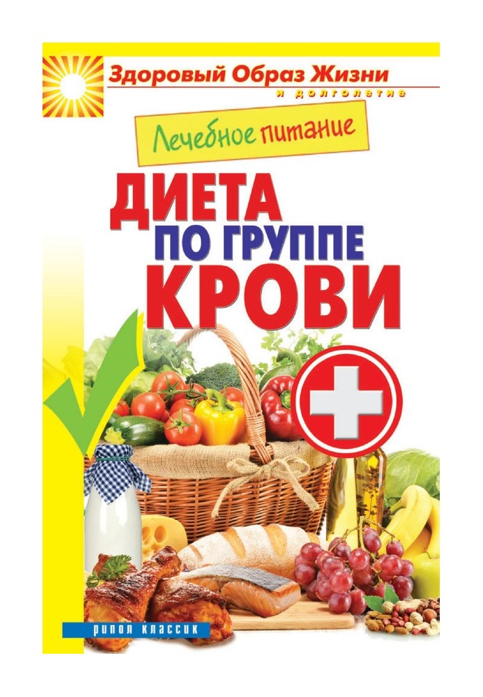 Лікувальне харчування. Дієта по групі крові