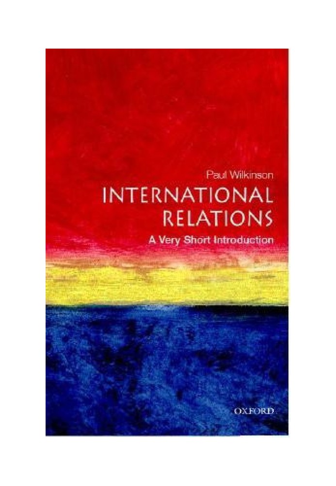 International Relations: A Very Short Introduction