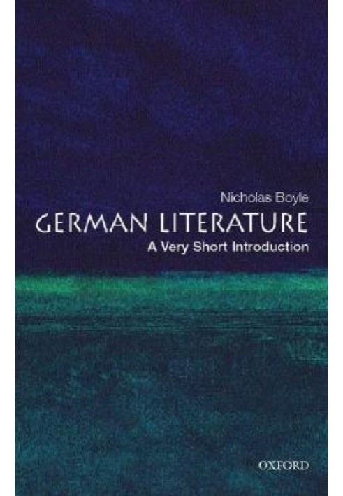 German Literature: A Very Short Introduction