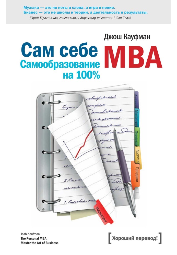 My own MBA. (100% self-education)