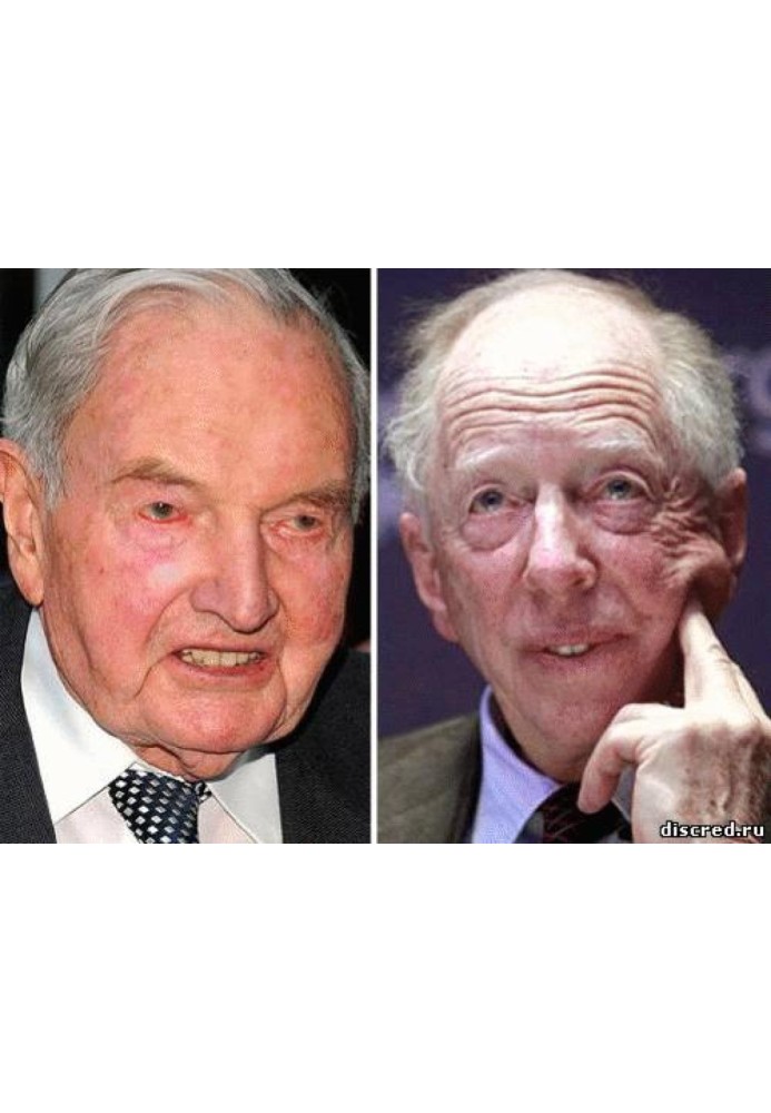 "Unnoticed and silent..." Rothschilds and Rockefellers...