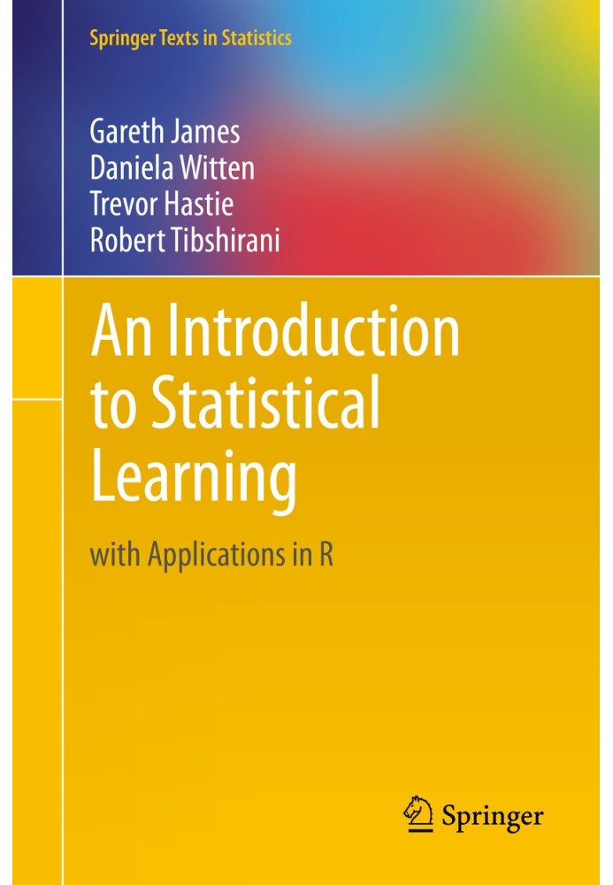 An Introduction to Statistical Learning  with Applications in R