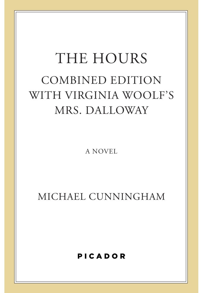 The Hours / Mrs. Dalloway: A Novel