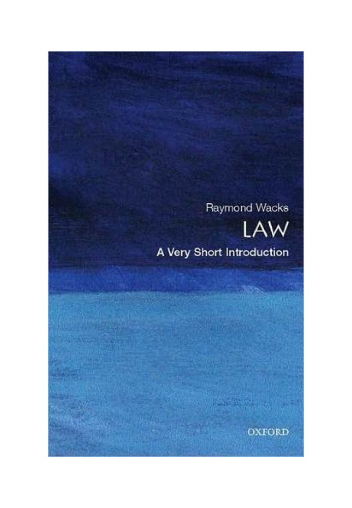 Law: A Very Short Introduction