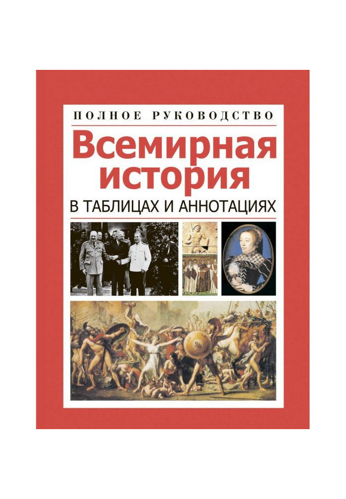 Всесвітня історія в таблицях і анотаціях