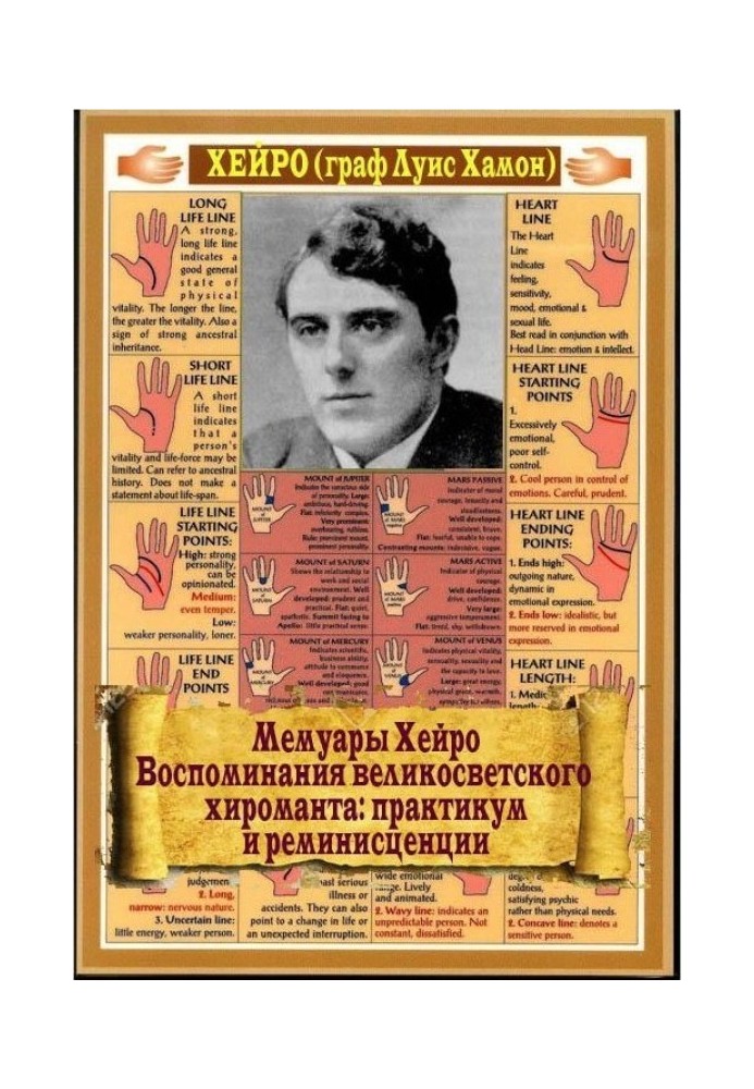 Мемуари Хейро. Спогади великосвітського хіроманта: практикум та ремінісценції