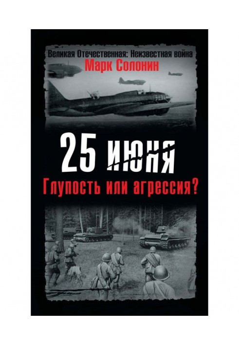 25 июня. Глупость или агрессия?