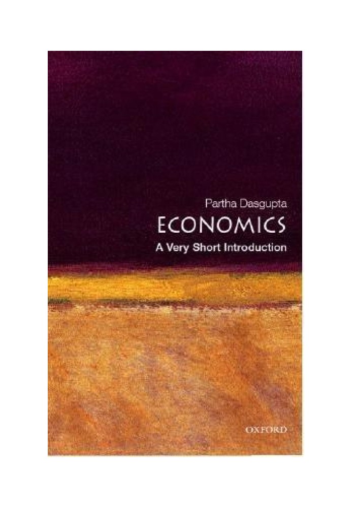 Economics: A Very Short Introduction