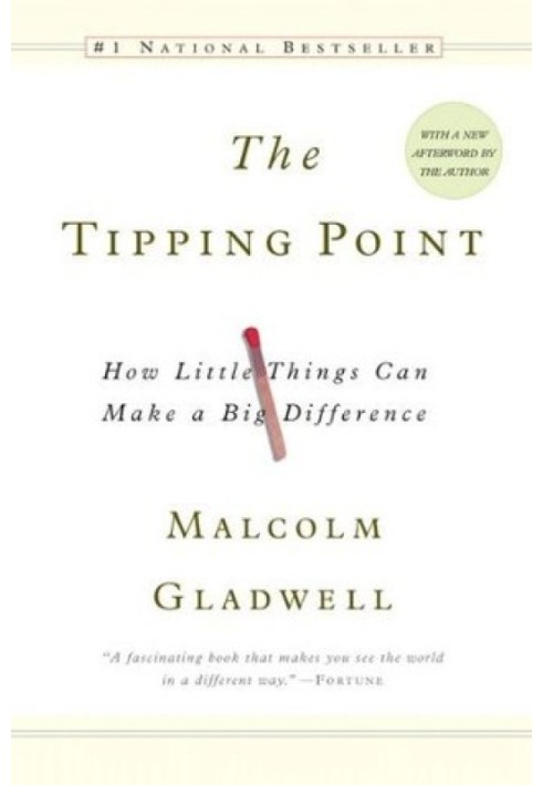 Tipping Point: How Little Things Can Make a Big Difference