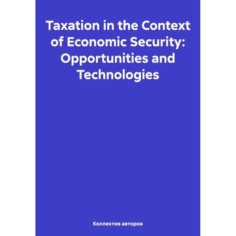 Taxation in the Context of...