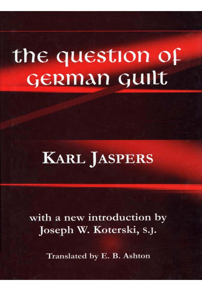 The Question of German Guilt