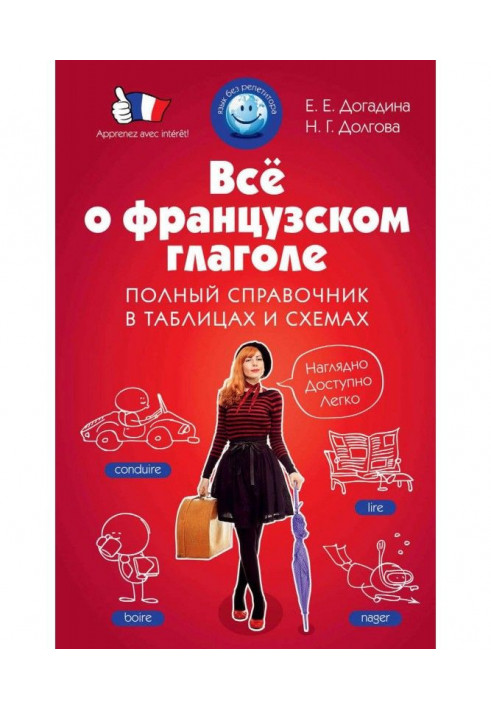 Все про французьке дієслово. Повний довідник у таблицях та схемах