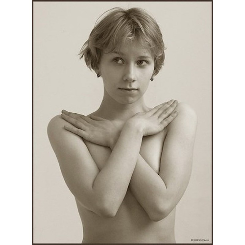 Breasts of an ordinary...