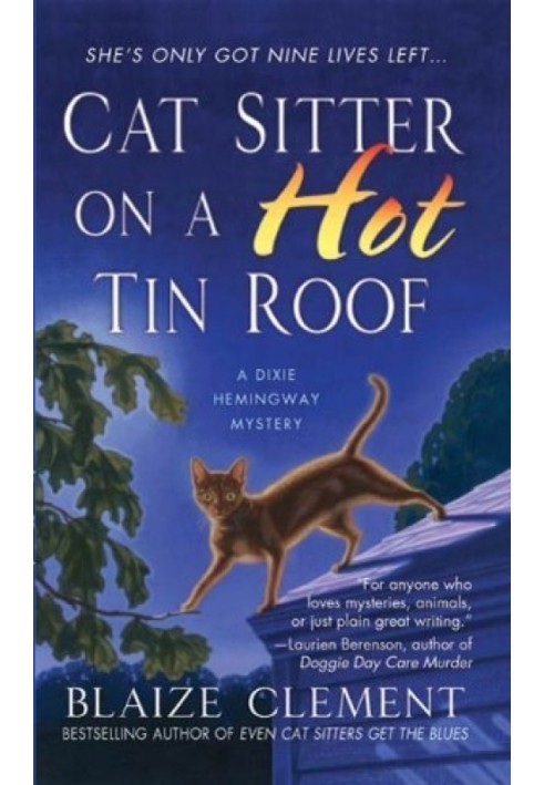 Cat Sitter On a Hot Tin Roof