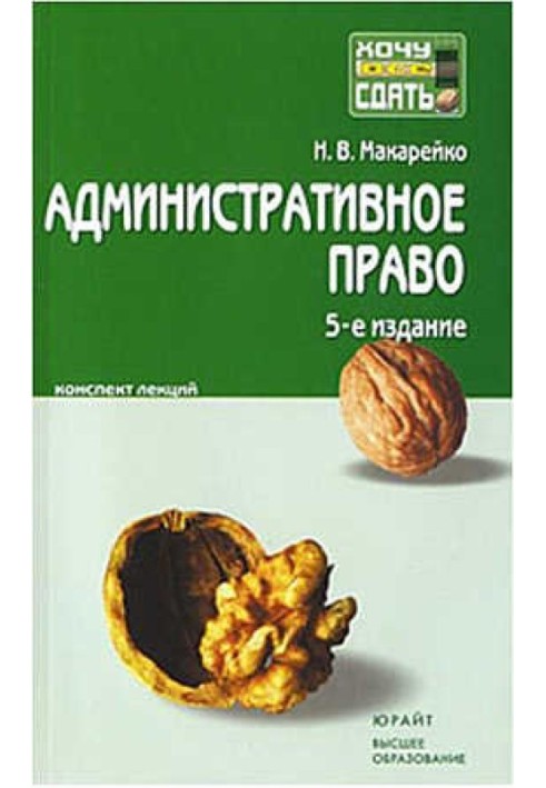 Адміністративне право. Конспект лекцій