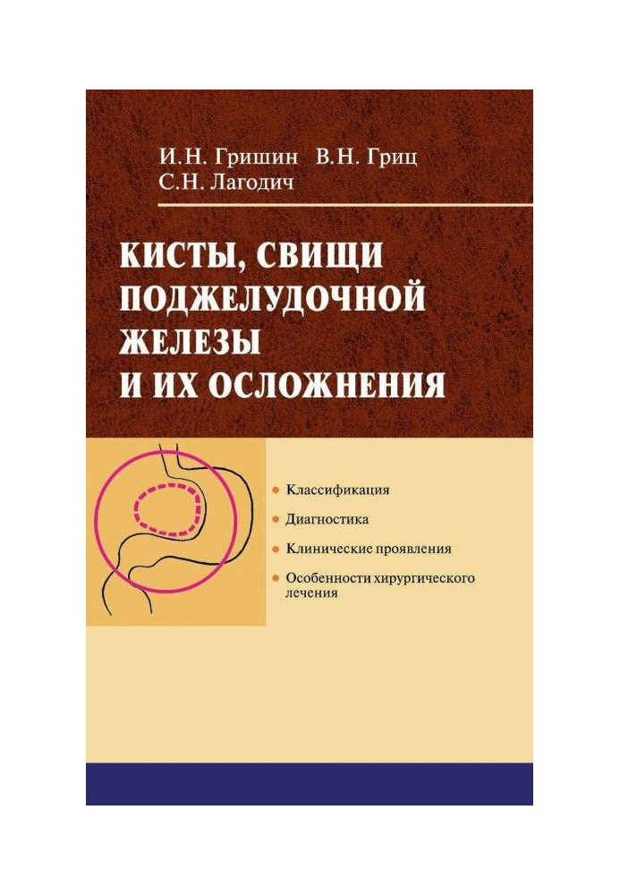 Кісти, нориці підшлункової залози та їх ускладнення