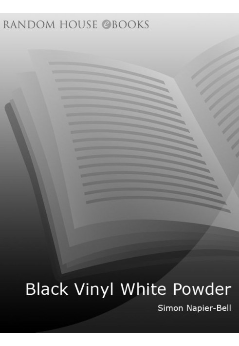 Black Vinyl White Powder