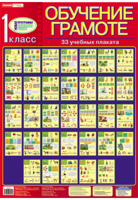 Комплект таблиць.Навчання грамоті.1 клас