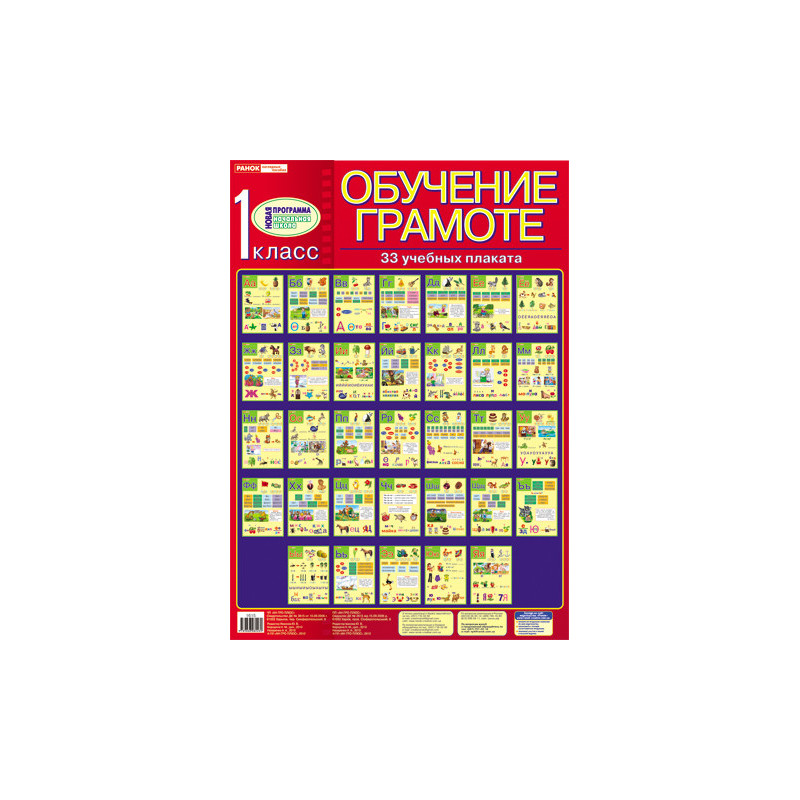 Комплект таблиць.Обучение...