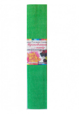 Colored paper Crepe (carrot) No. 18, 500mm/2000mm.