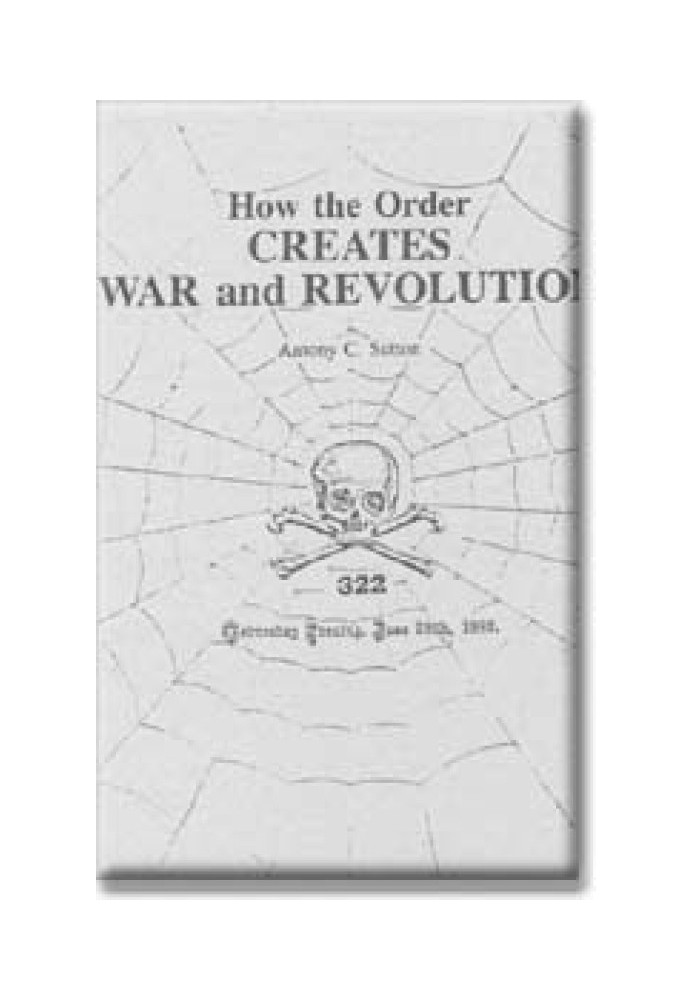 How the order organizes wars and revolutions