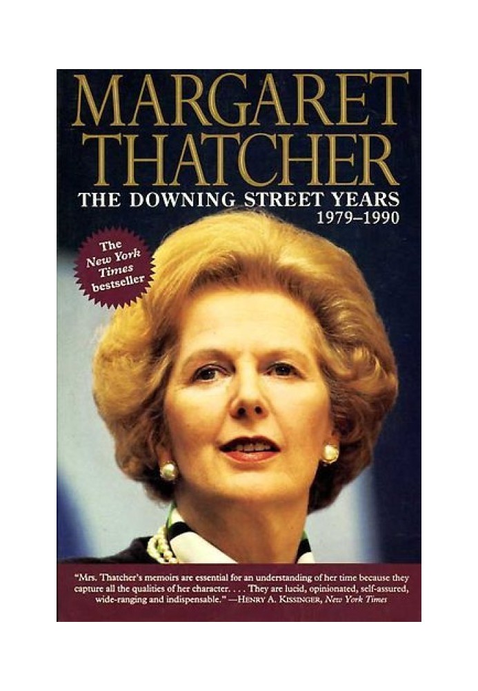 The Downing Street Years, 1979-1990