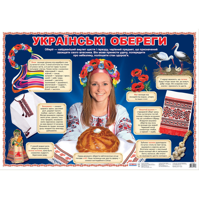 Poster. Ukrainian charms