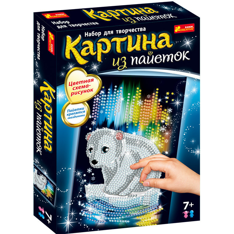 Picture from sequins.Bear