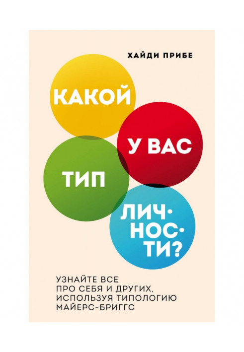 What type of personality do you have? Know everything about itself et al, using a typology Майерс-Бриггс