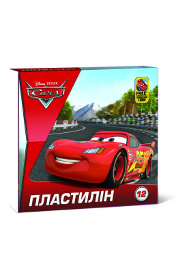 Пластилін Серія Cars №3 12 кольорів