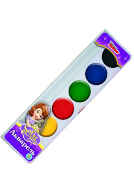 Watercolor paint Princess Sofia 6 colors