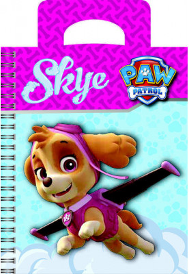 Блокнот для нотаток ф.А6, вирубка сумка, пружина, Серія PAW Patrol 50 аркушів № 2