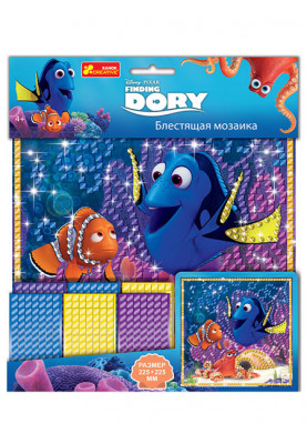 Brilliant Mosaic Dory, Nemo, Hank Fish Dory