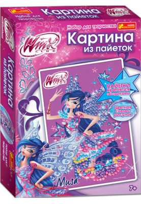 Картина из пайеток.Муза.ВИНКС 7