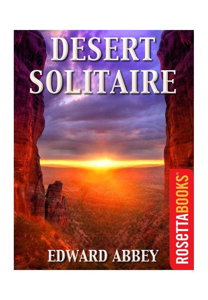 Desert Solitaire (Edward Abbey Series )