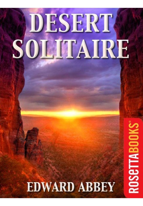 Desert Solitaire (Edward Abbey Series )