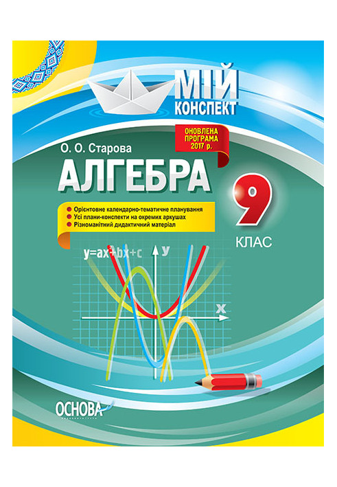 Розробки уроків. Алгебра 9 клас ПММ029