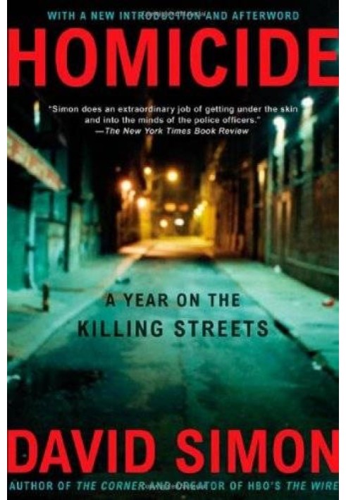 Homicide: A Year On The Killing Streets