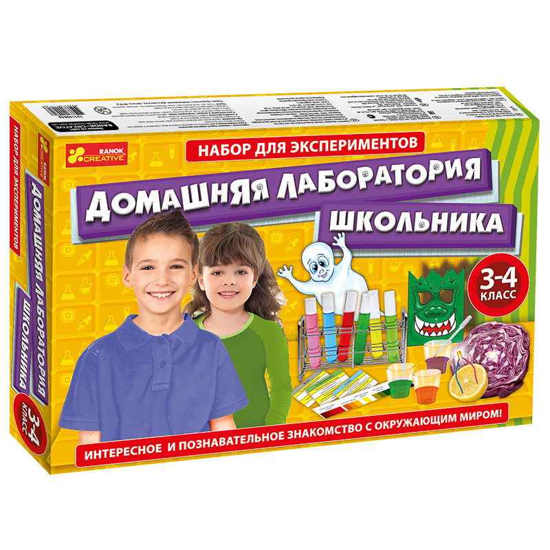 Лаборатория школьника. 3-4...