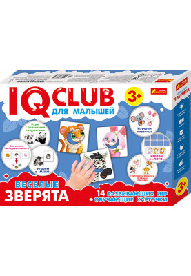Educational puzzles.Funny animals