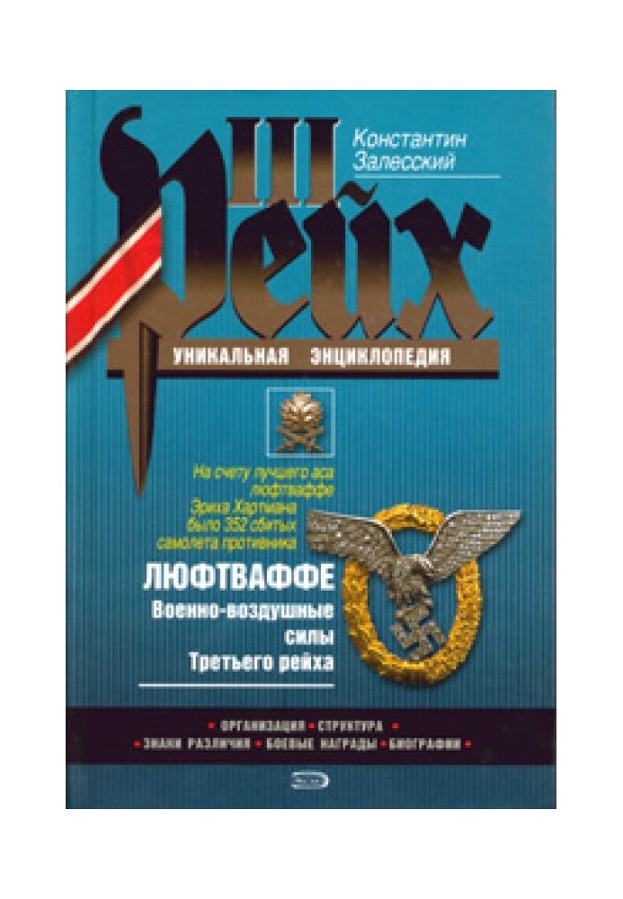 Люфтваффе. Військово-повітряні сили Третього рейху