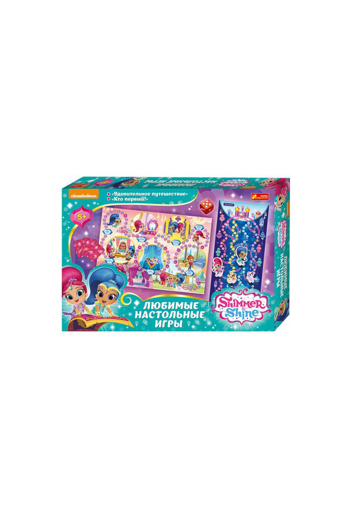 Board game Shimmer and Shine 2in1