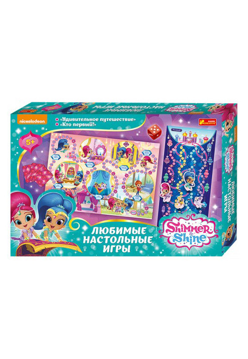 Board game Shimmer and Shine 2in1