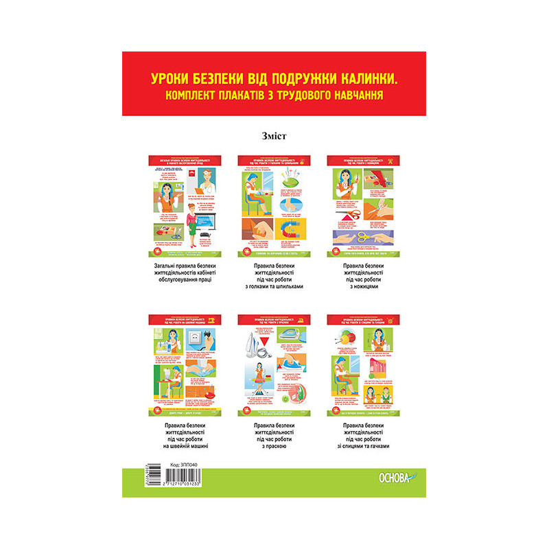 A set of posters Safety...